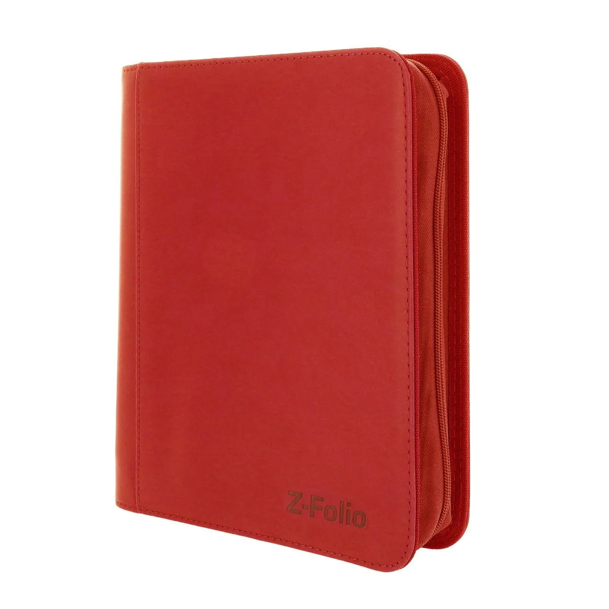 Z-Folio 4 Pocket Top Loader Binder - Red toploader