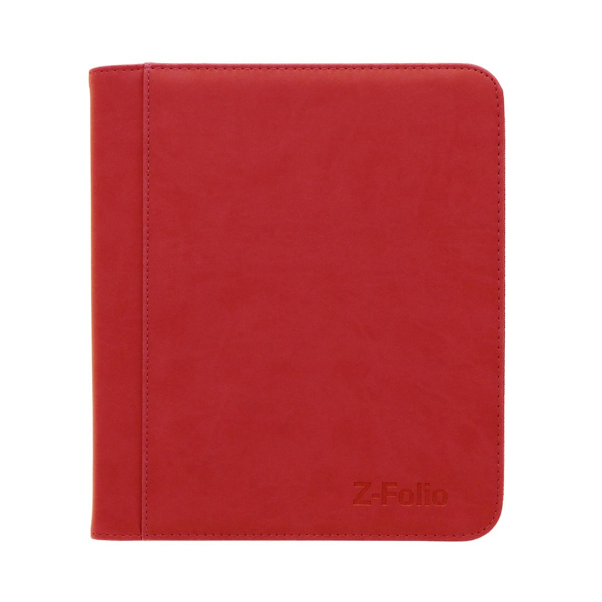 Z-Folio 4 Pocket Top Loader Binder - Red toploader