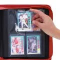 Z-Folio 4 Pocket Top Loader Binder - Red toploader
